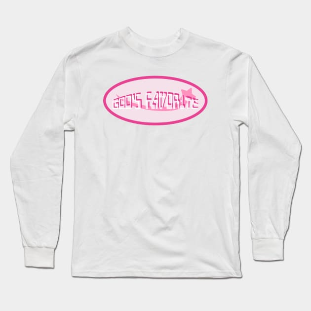 god's favorite Long Sleeve T-Shirt by Erin Smart